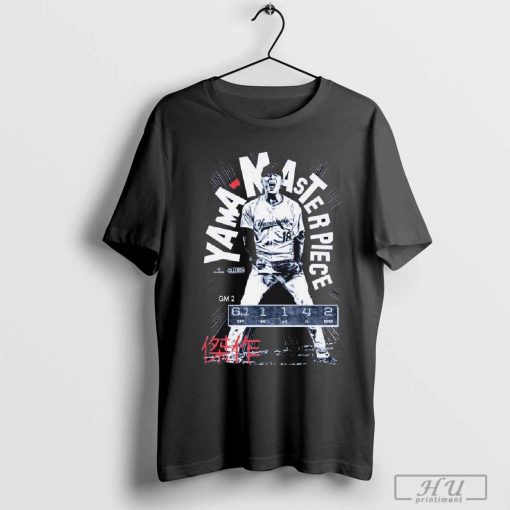 Yoshinobu Yamamoto Yama-Masterpiece GM 2 Los Angeles Dodgers T-shirts