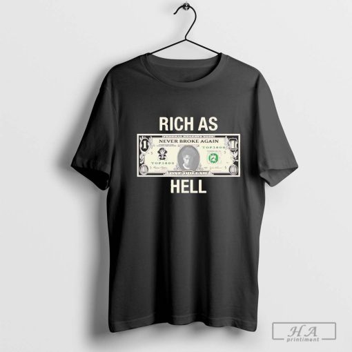 Youngboy Rich as Hell Never Broke Again One Dolar Shirt