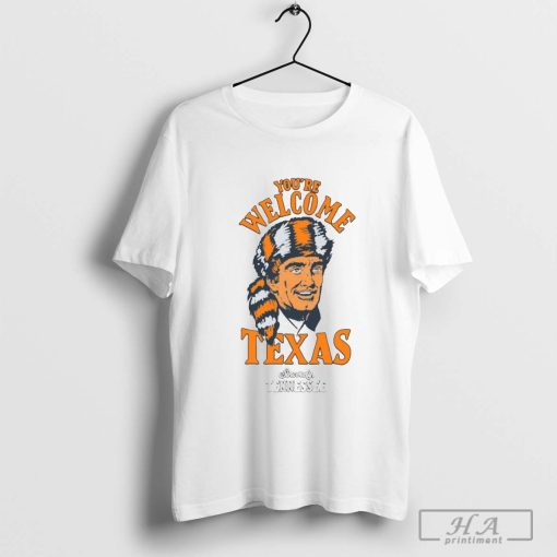 You’re Welcome Texas Sincerely Tennessee Volunteers Vintage T-shirt