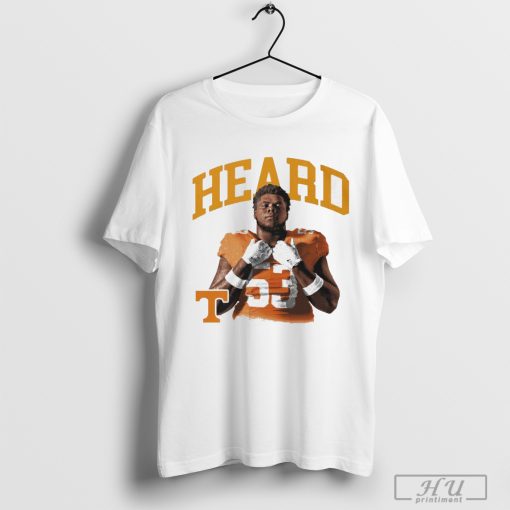 Zalance Heard Tennessee Volunteers Portrait Graphic t-shirt