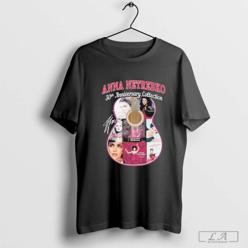 Anna Netrebko 30th Anniversary Collection Guitar Signature shirt