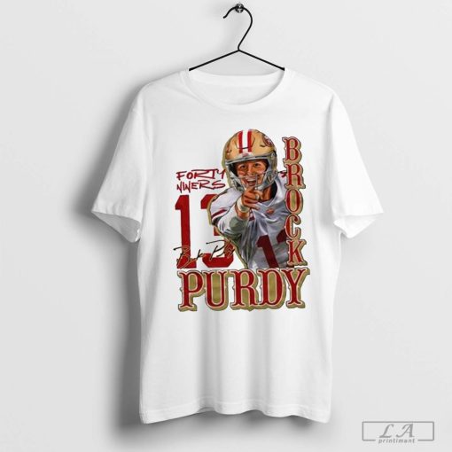 Brock Purdy 13 San Francisco 49ers NFL 2024 Graphic Signature t-shirt