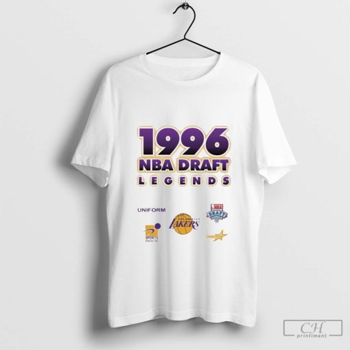 1996 Nba Draft Legends Uniform Los Angeles Lakers T-shirt