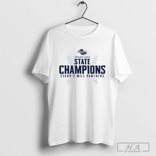 2024 GHSA Baseball State Champions Class 4A Starr’s Mills Shirt