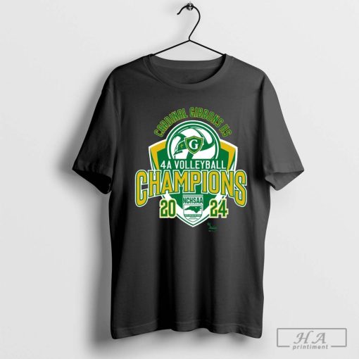 2024 NCHSAA Cardinal Gibbons HS Back 2 Back 4A Volleyball Champions Shirt