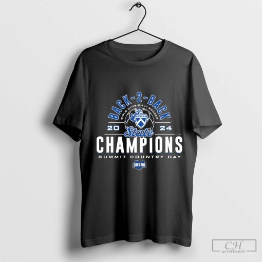 2024 OHSAA Girls Soccer Division IV Back-2-Back State Champions Summit Country Day T-Shirt