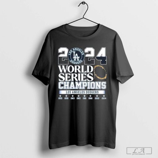 2024 World Series Champions Dodgers Trophy Shirt