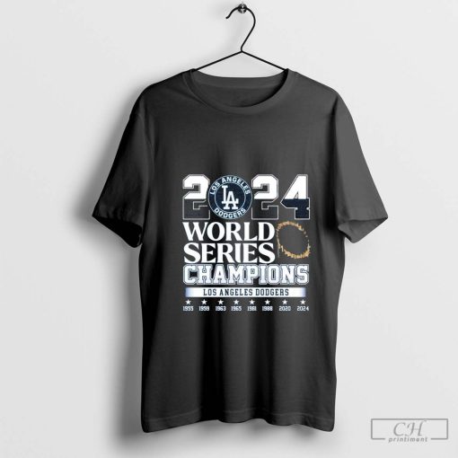 2024 World Series Champions Dodgers Trophy Shirt