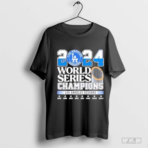 2024 World Series Champions Dodgers Trophy Shirt