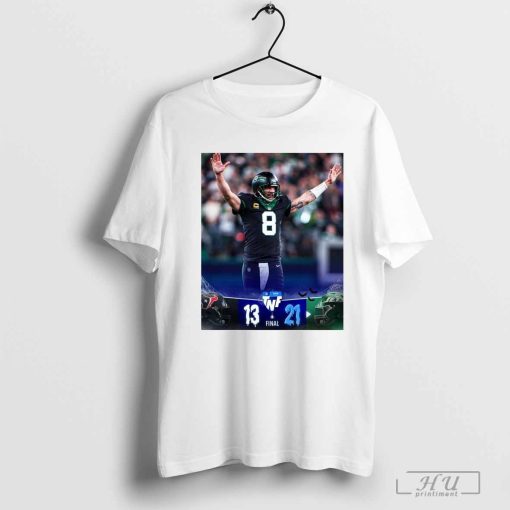 Aaron Rodgers tosses 3 TDs in the 2nd half to help secure the NY Jets win Houston Texans 21 -13 Poster t-shirt