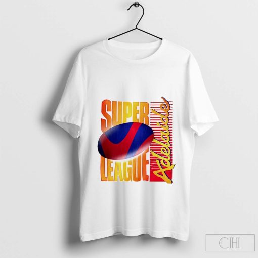 Adelaide Super League footy retro t-shirt