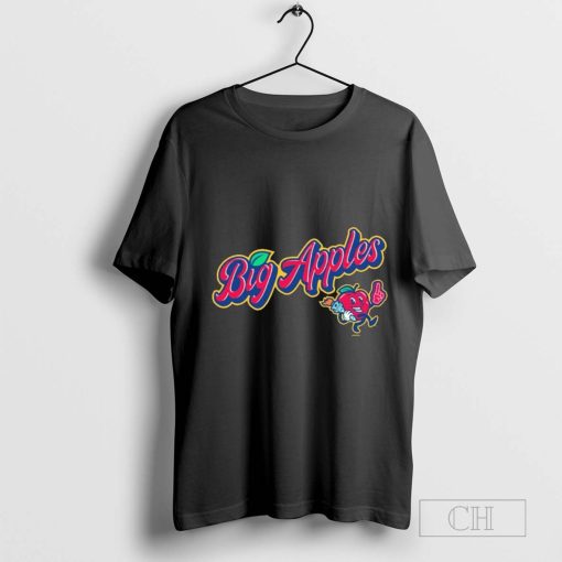 Adult HV Big Apples Wordmark and Logo T-Shirt