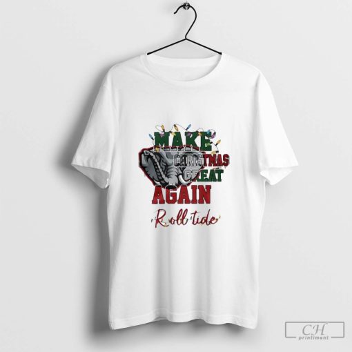 Alabama Crimson Tide Trump Make Christmas Great Again T-Shirt