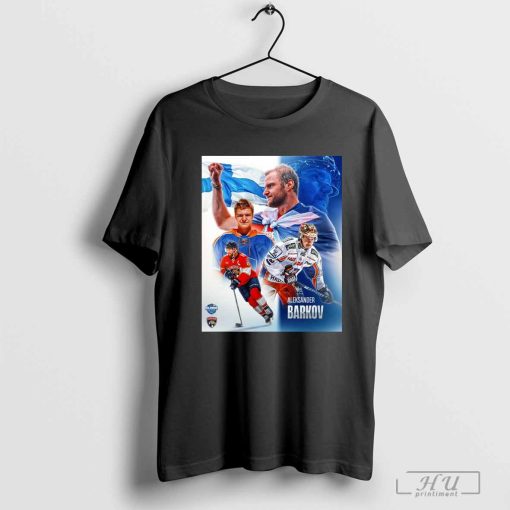 Aleksander Barkov Florida Panthers NHL Global Series The Captain is coming home Poster t-shirt