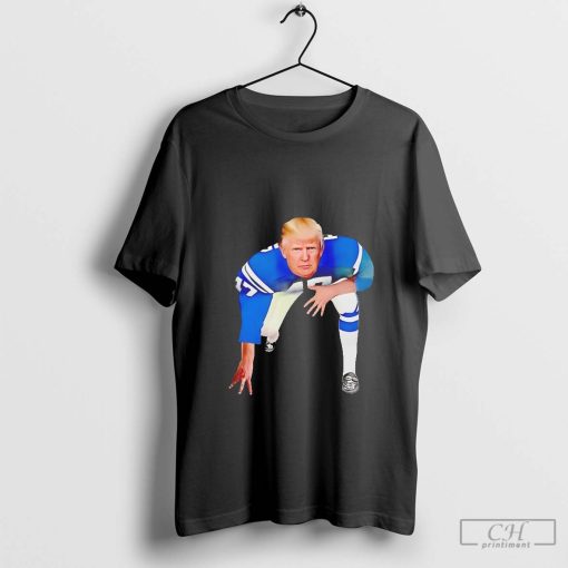 All American Donald Trump football shirt