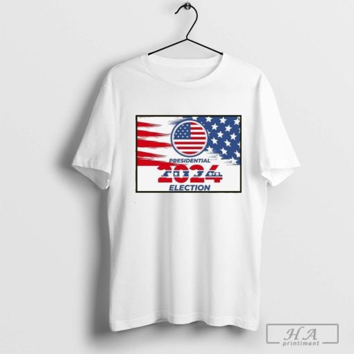 American Flag Presidential 2024 Election T-shirt