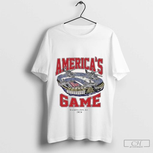 America’s Game Washington D.C. 2024 USA Flag t-shirt