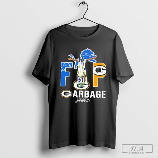 Amon-Ra St. Brown and Tim Patrick garbage signature shirt