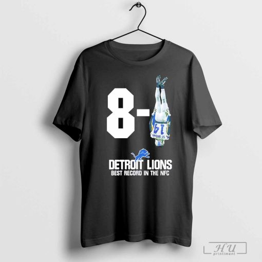 Amon-ra St Brown Detroit Lions 8 – 1 Best Record In The NFC shirt