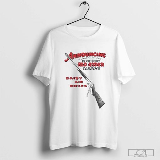 Announcing 1000 Shot Red Ryder Carbine Daisy Air Rifles Shirt