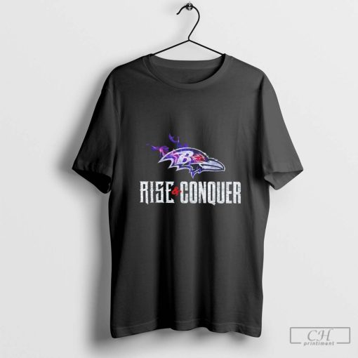 Baltimore Ravens Rise and Conquer vintage t-shirt