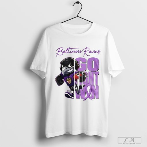 Baltimore Ravens Tackle Pancreatic Cancer Go Fight Win Shirt