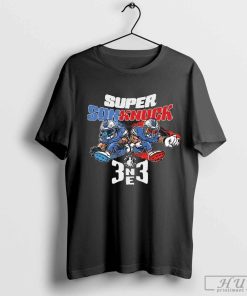 Best Detroit Lions Super Son-Knuck black 2024 T shirt