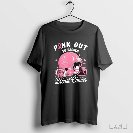 Best Pink Out To Tackle Breast Cancer Awareness American Football shirt