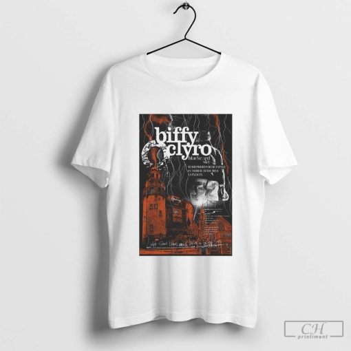 Biffy Clyro Oct 20-2024 O2 Shepherd’s Bush Empire, London, England t-shirt