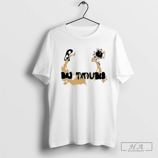 Big trouble beige T-shirt