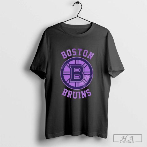 Boston Bruins x Hockey Fights Cancer 25th Anniversary 2024 Shirt