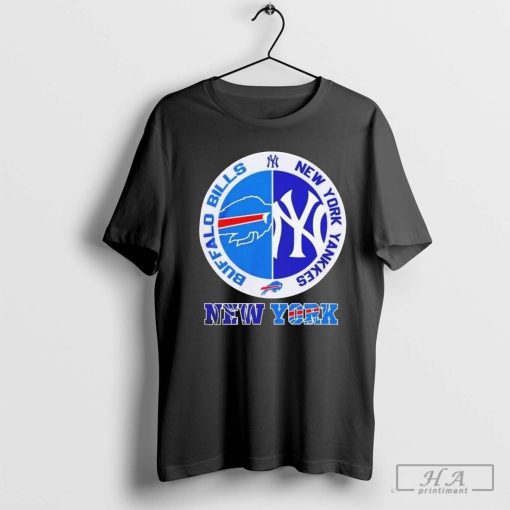 Buffalo Bills And New York Yankees Logo 2024 Shirt