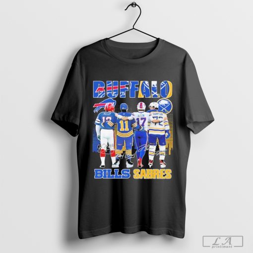 Buffalo Bills Buffalo Sabres All The Legends Of Club History T-Shirt