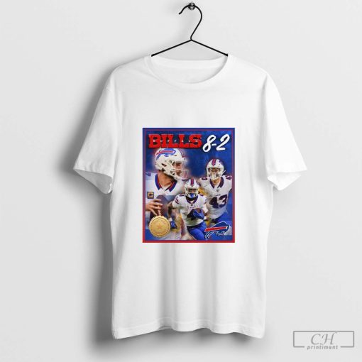 Buffalo Bills vs Indianapolis Colts NFL 8-2 First Time Since 1993 Poster t-shirt