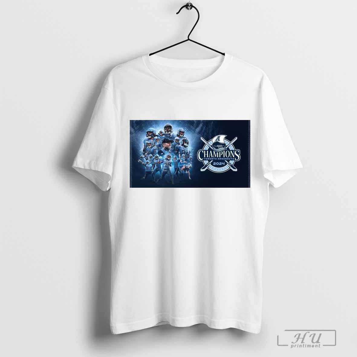 CFL 2024 Grey Cup Champions Is Toronto Argonauts Players Poster Tshirt