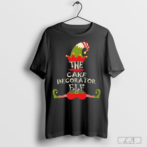 Cake Decorator Elf Christmas Shirt