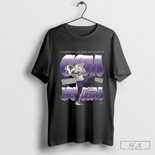 Cam Bynum Minnesota Dance Minnesota Vikings NFL Football 2024 Competitive Breakdance T-shirt