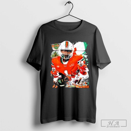 Cameron Ward Miami Hurricanes game changer graphic shirt