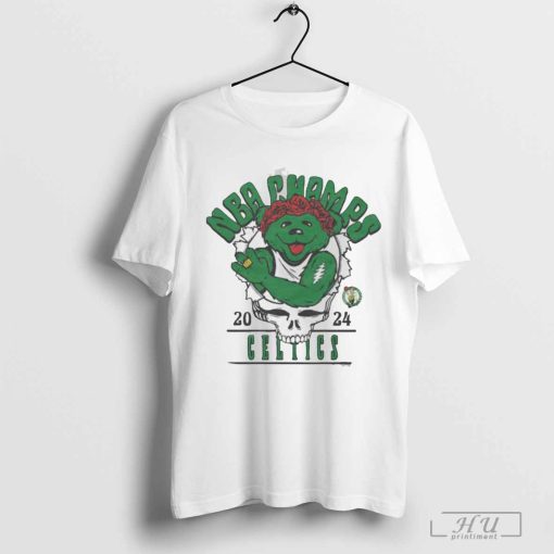 Celtics 2024 NBA Champions X Grateful Dead shirt