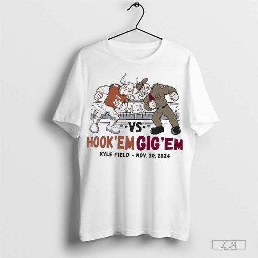 Champion Texas A&M Aggies vs Texas Longhorns 2024 Lone Star Showdown Matchup NCAA Kyle Field Nov 30 t-shirt