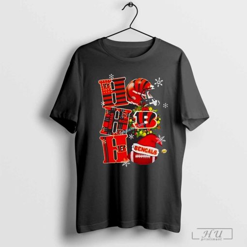 Christmas Ho Ho Ho Cincinnati Bengals Shirt