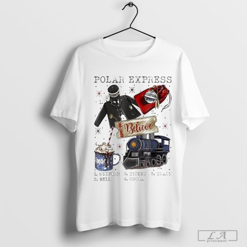 Christmas North Pole Polar Express All Abroad Xmas 2024 Shirt