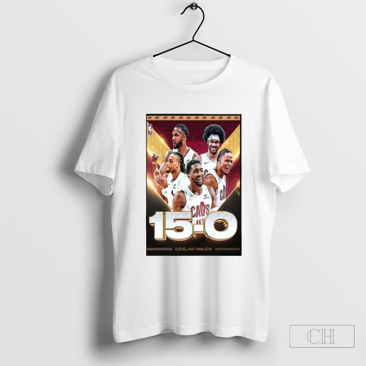 Cleveland Cavaliers 4th Team In Nba History To Start A Season 15 0 Home Decor Poster T Shirt