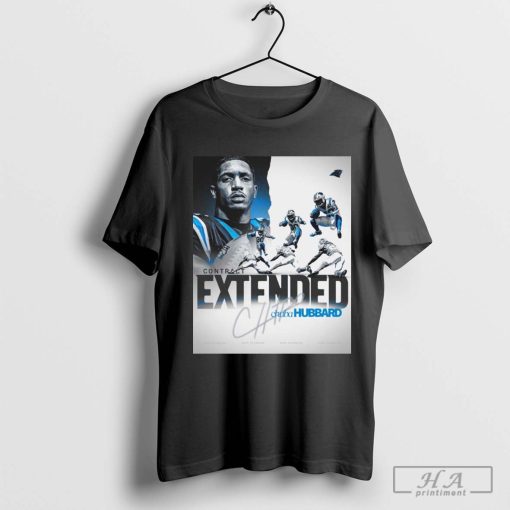 Contract Extended Chuba Hubbard Carolina Panthers NFL 2024 Signature T-shirt