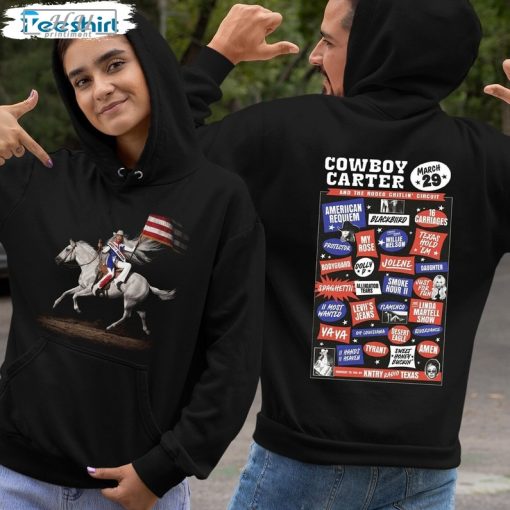 Cowboy Carter Trendy Shirt, Beyoncee Sweater T-shirt