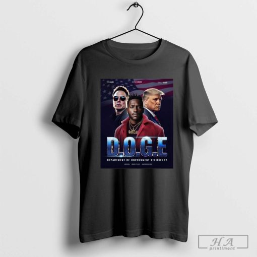 DOGE Department Of Government Efficiency Team Musk Trump 2024 Shirt