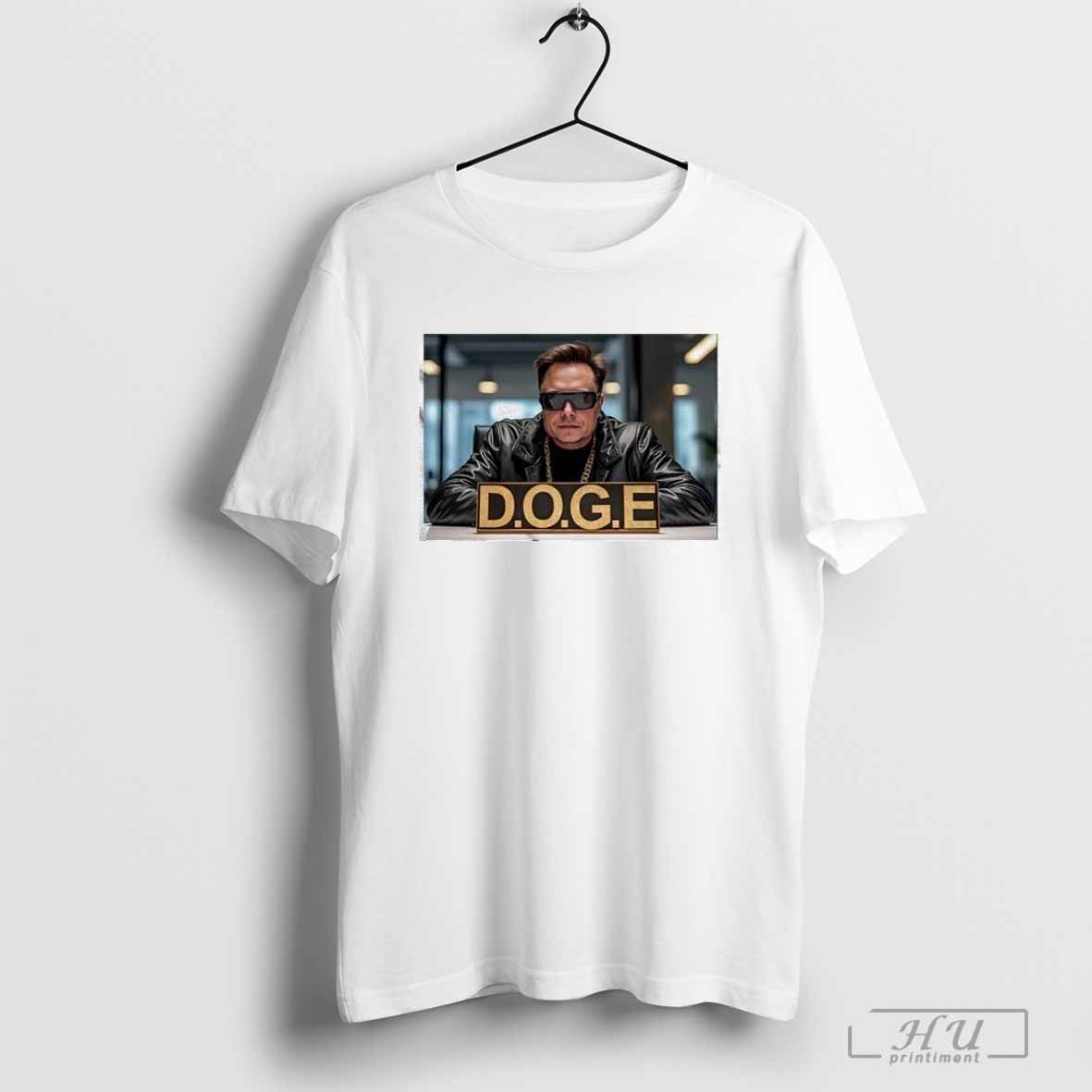 Doge Department Of Government Efficiency Elon Musk T Shirt