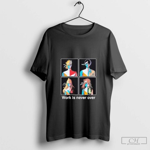 Daft Punk Crescendolls Work Is Never Over Shirt