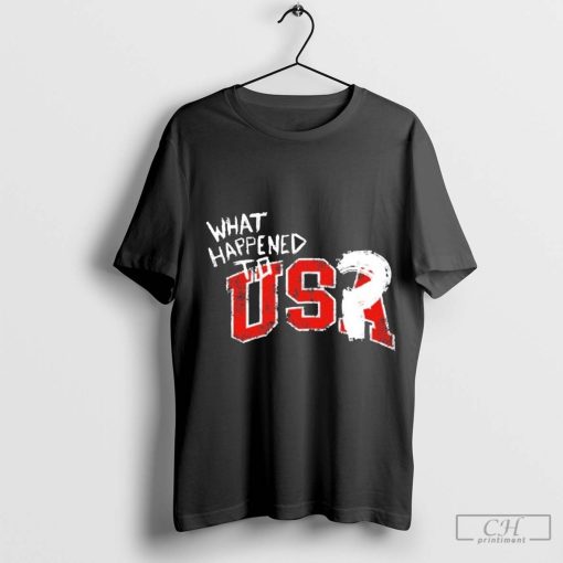 Dark Times USA Tour What Happened To USA Vintage t-shirt