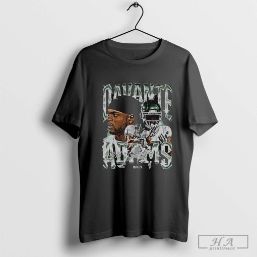 Davante Adams New York Jets Vintage Signature Graphic t-shirt